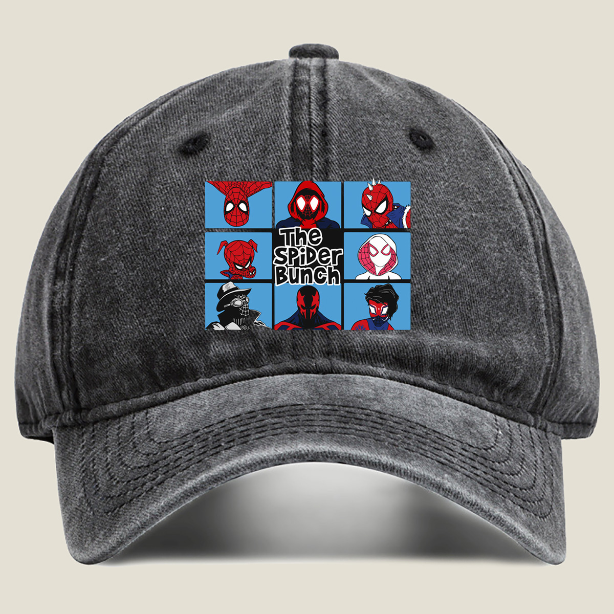 The Spider Bunch: Spider-Man Variants - Washed Denim - Baseball Cap