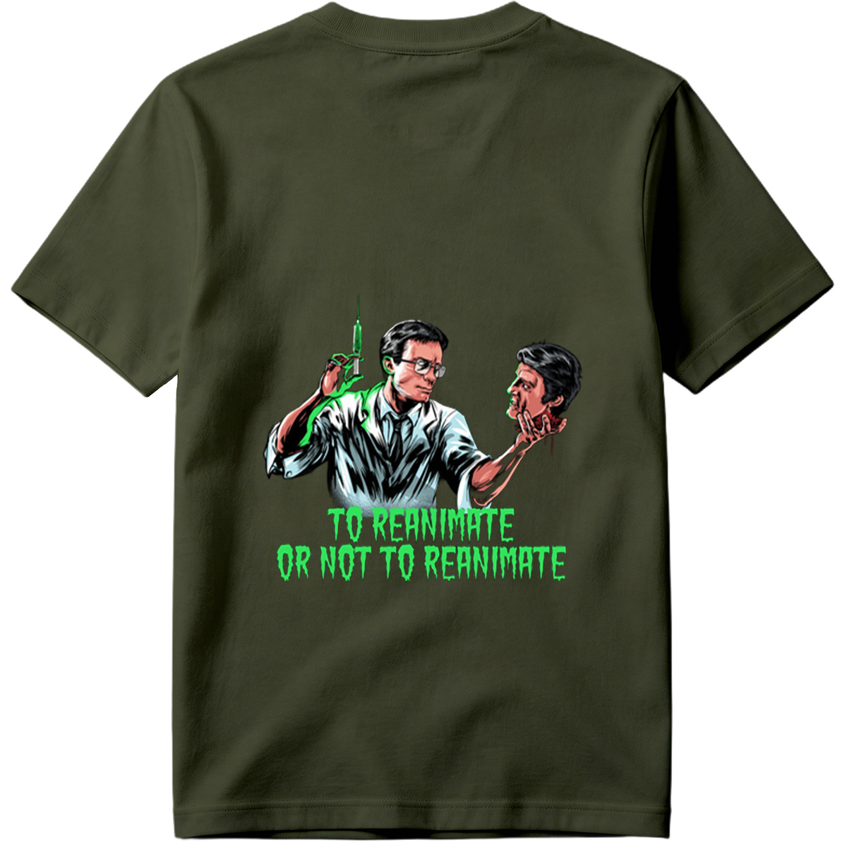 Frankenstein's Monster: To Reanimate or Not to Reanimate - Tee