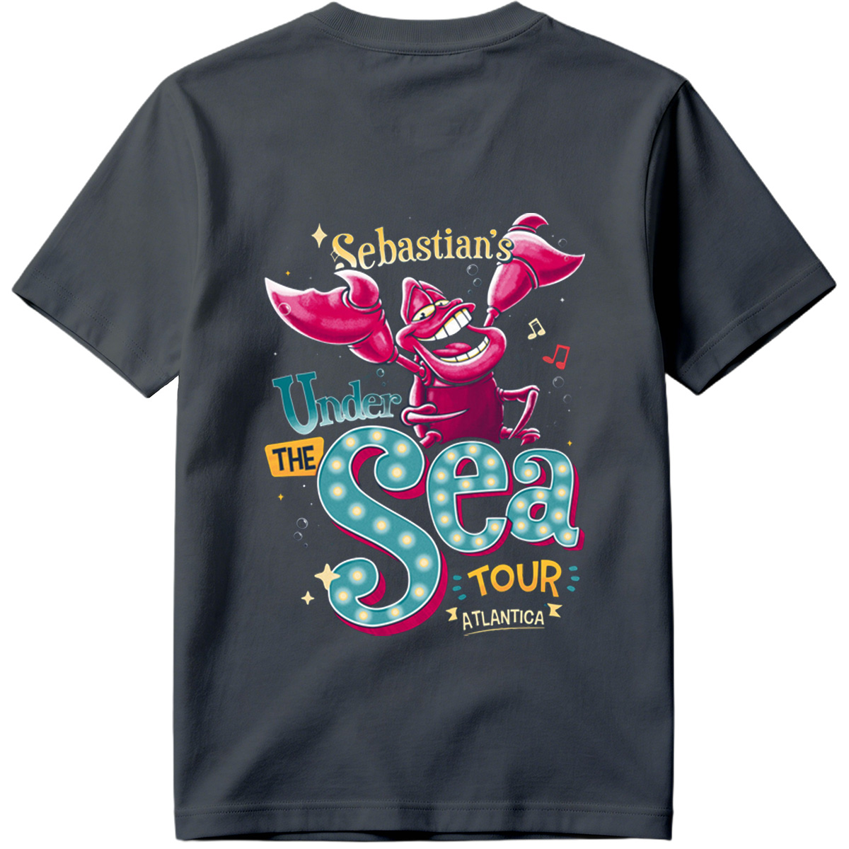 Sebastian's Under the Sea Tour Atlantica - Tee