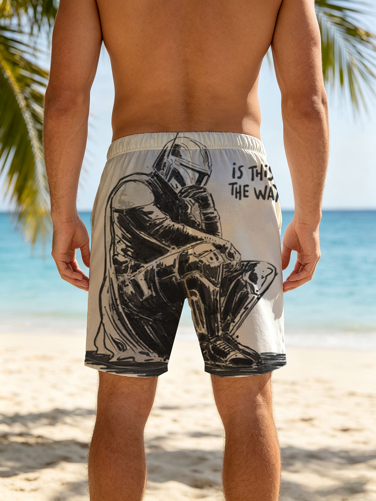 The Mandalorian: Is This the Way? -  Beach shorts