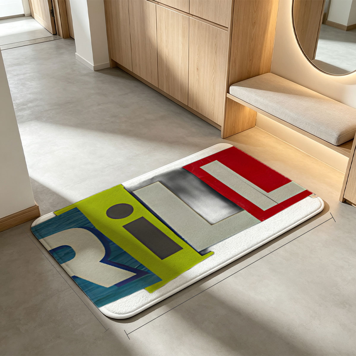 Skrillex: Electronic Music Producer and DJ - Flannel floor mat
