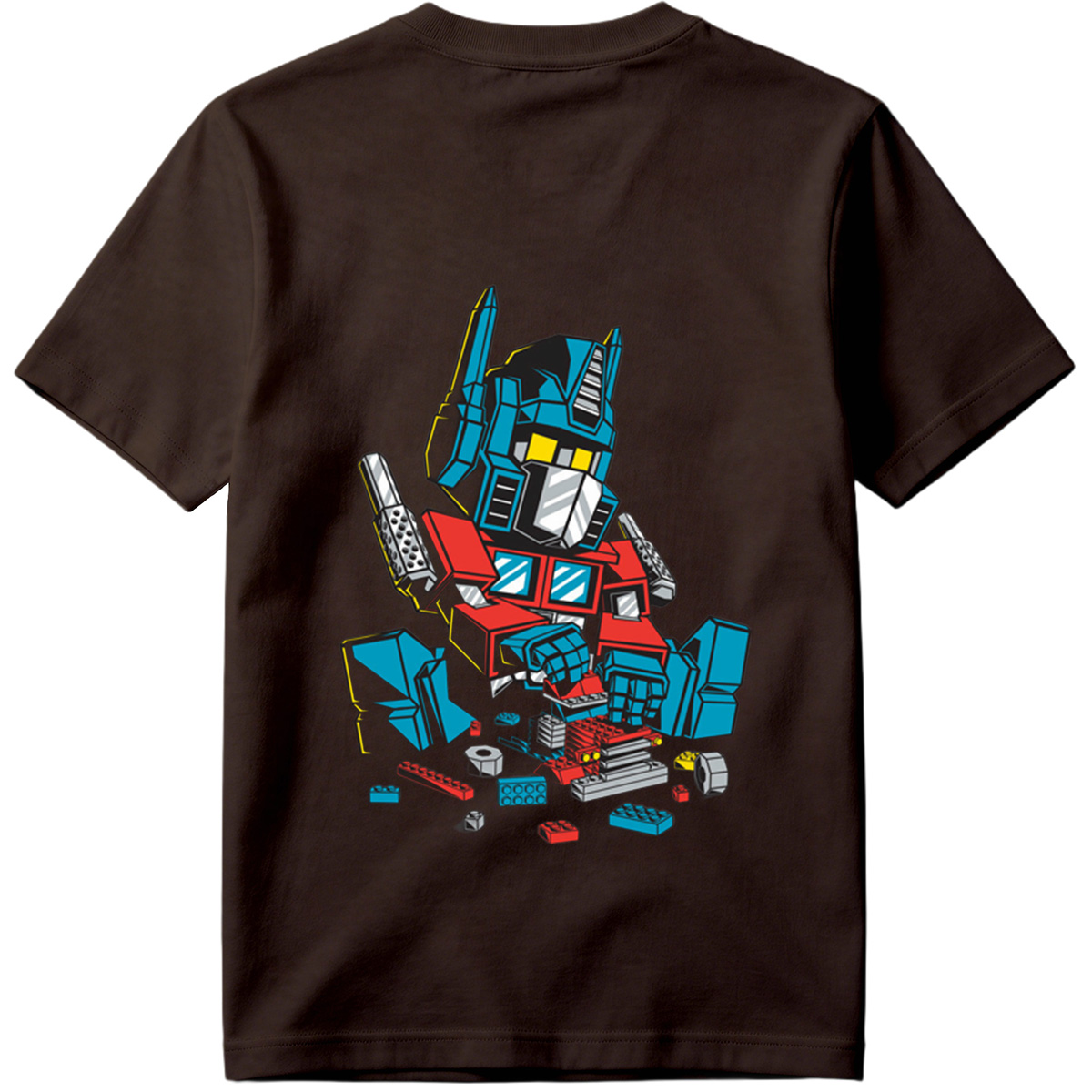 Transformers Optimus Prime LEGO Style - Tee