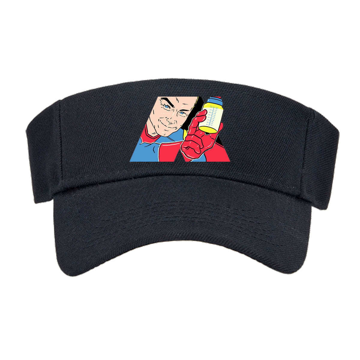 Clockwork Homelander: A Superhero with a Bottle -  Visor cap