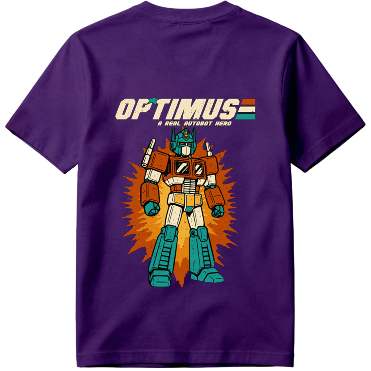 Optimus Prime: A Real Autobot Hero - Tee