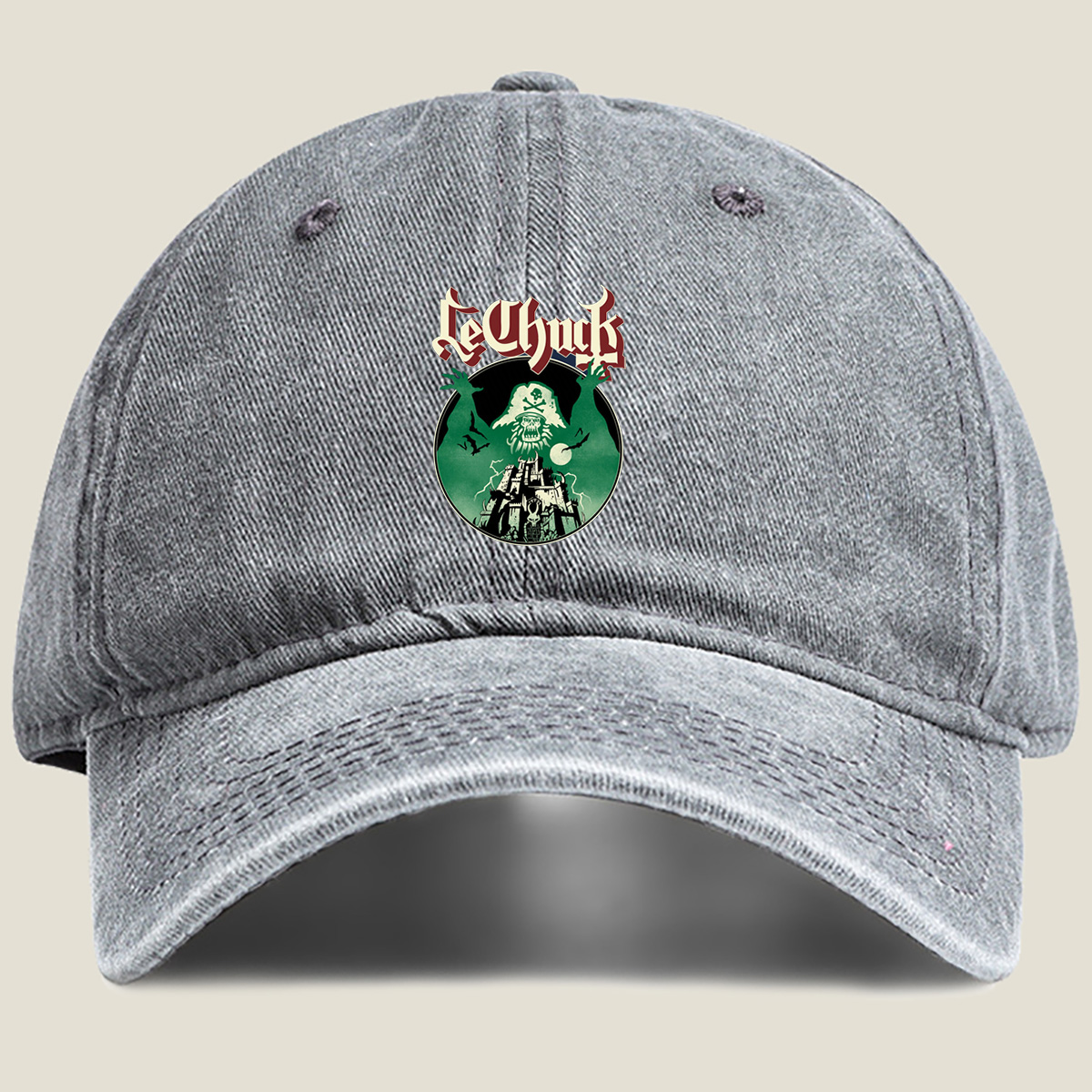 LeChuck: The Pirate Ghost of the Haunted Castle - Washed Denim - Baseball Cap