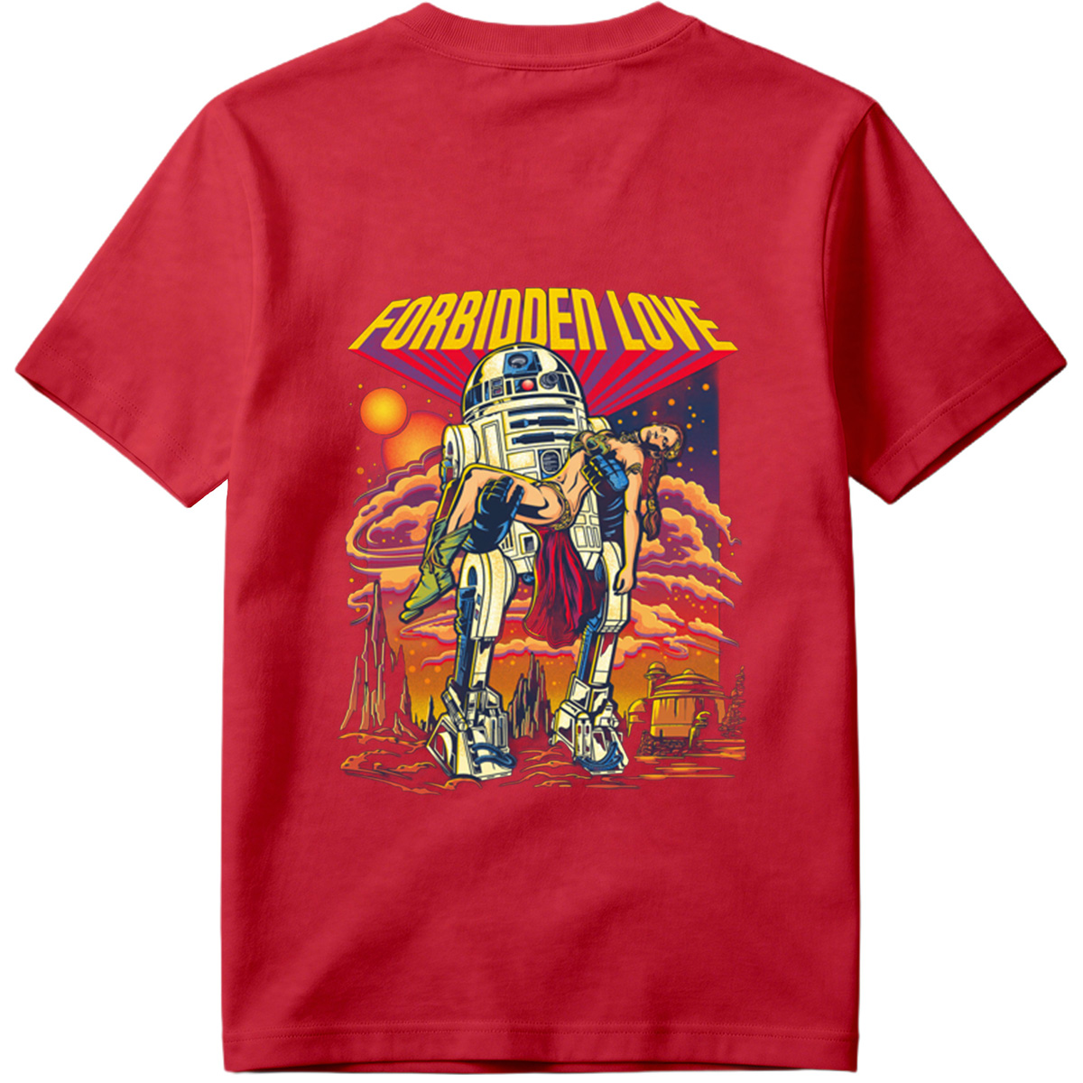 Star Wars: R2-D2 and Leia - Forbidden Love - Tee