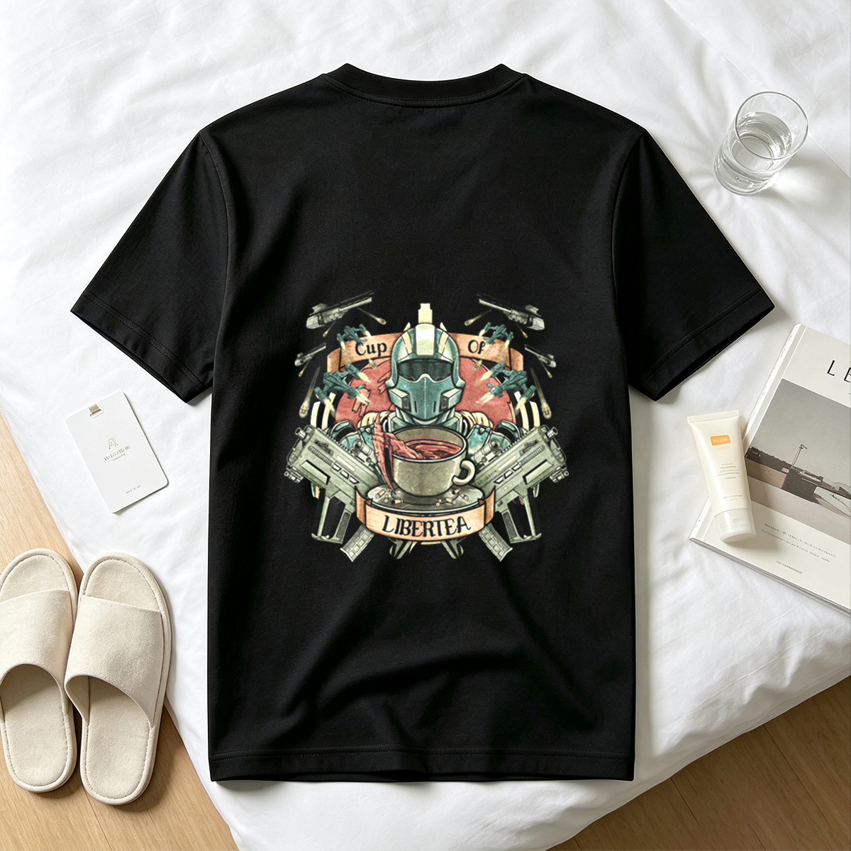 Cup of LiberteA: The Armored Tea Master - Tee