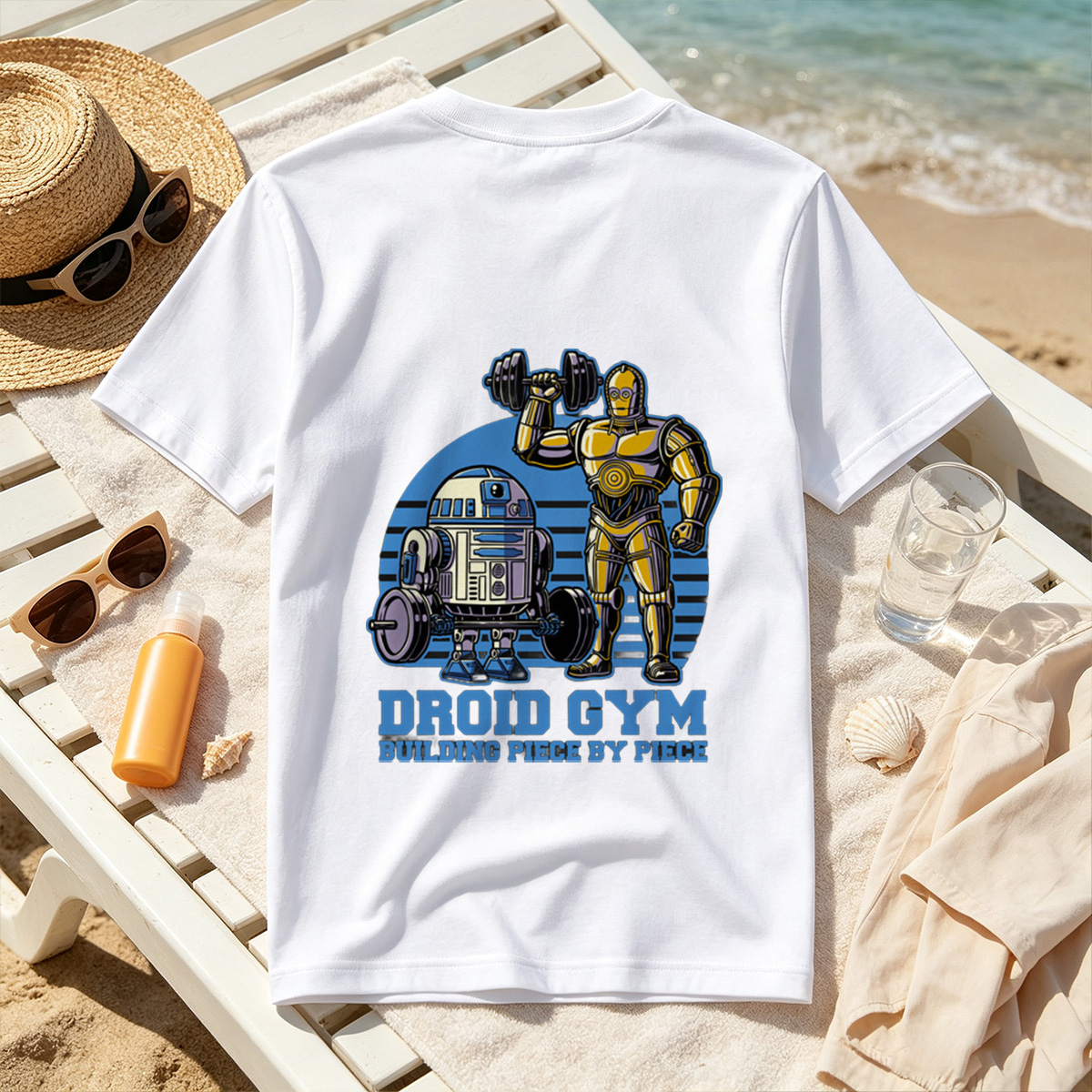 Droid Gym: R2-D2 and C-3PO Workout - Tee