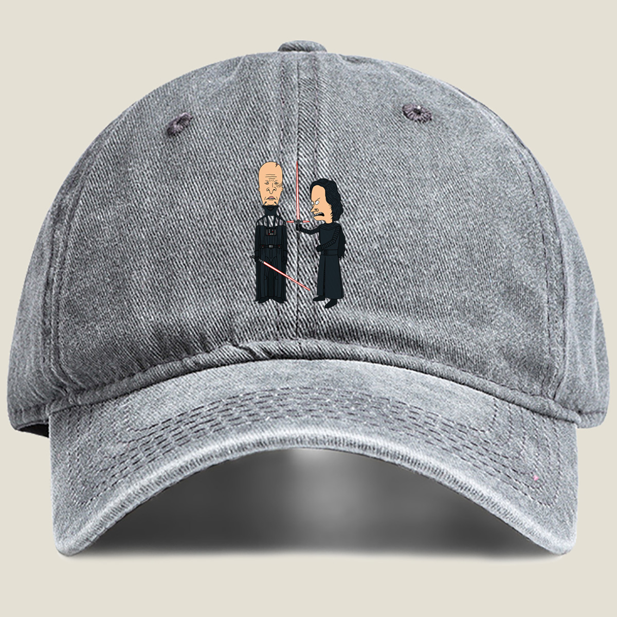 Star Wars: Darth Vader and Kylo Ren - Washed Denim - Baseball Cap