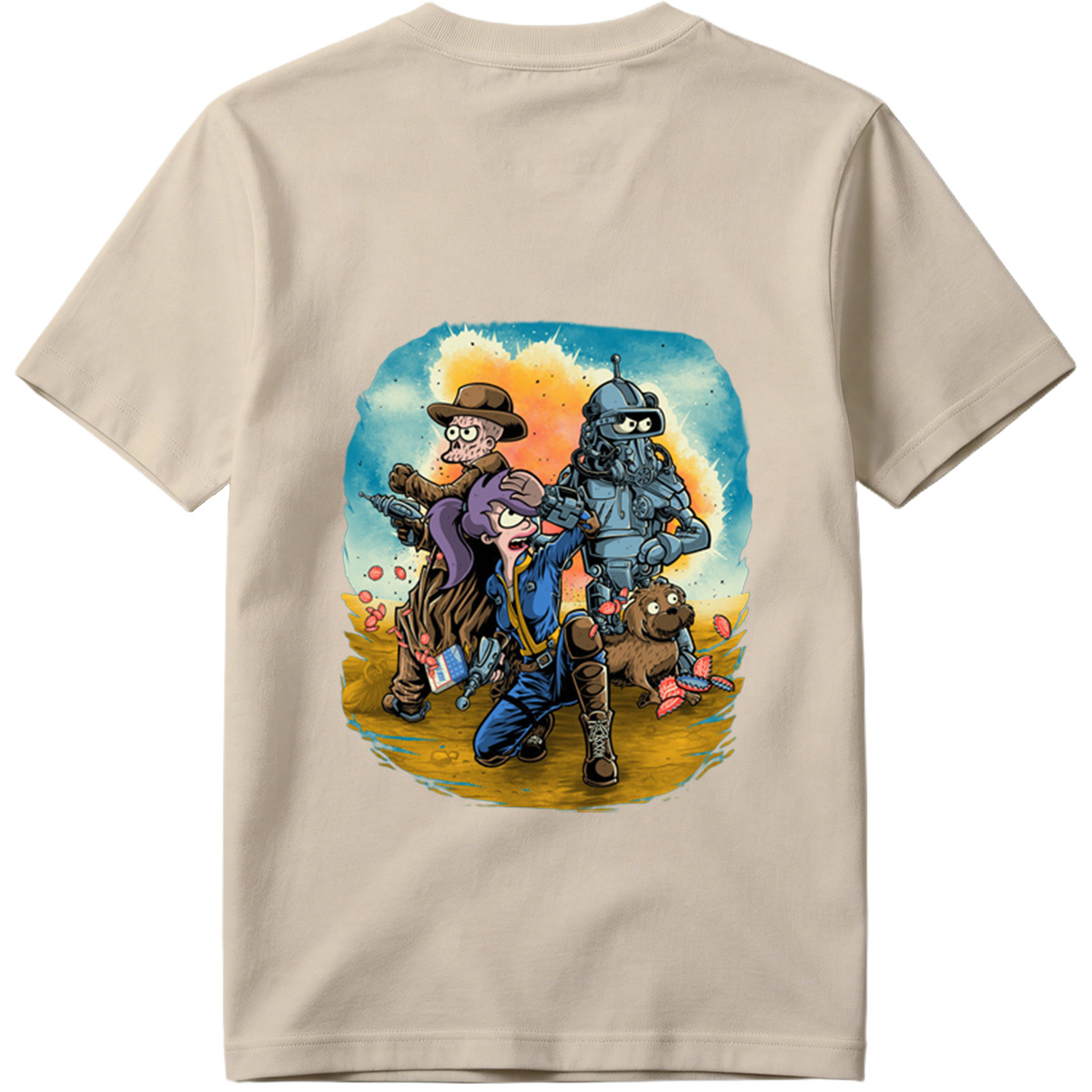 Futurama: Fry, Bender, and Leela Adventure - Tee