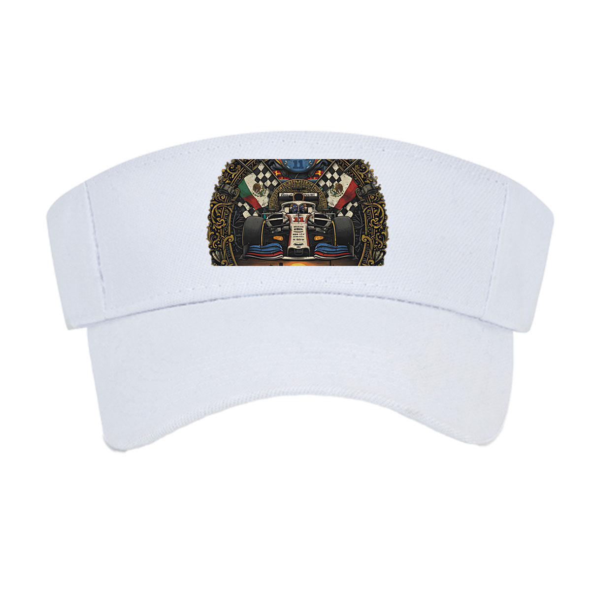 Checo Perez: Mexican F1 Legend in Racing Glory -  Visor cap