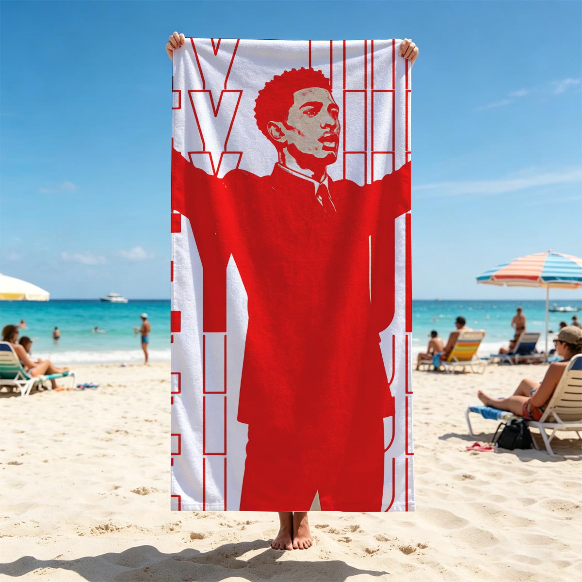 Hey Jude - Beatles Tribute Art - Beach towels