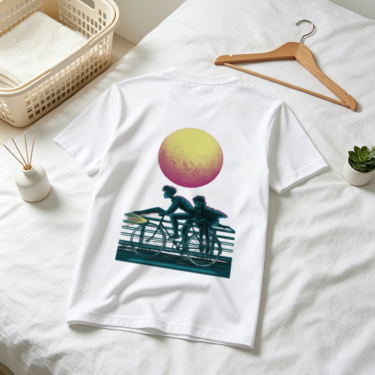 Two Riders Under the Neon Moon - Tee