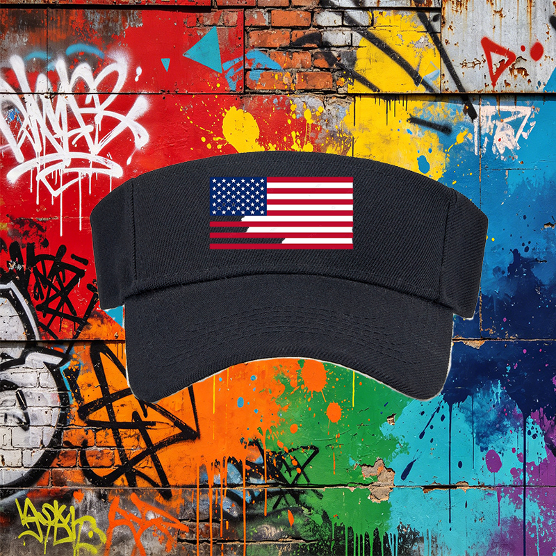Unisex Classic Mesh Back Hat with American Flag Print - Lightweight Breathable Sun Protection Cap for Outdoor Activities, Beach, Travel, and Casual Wear - Ideal for Adults Seeking Patriotic Style and Comfort