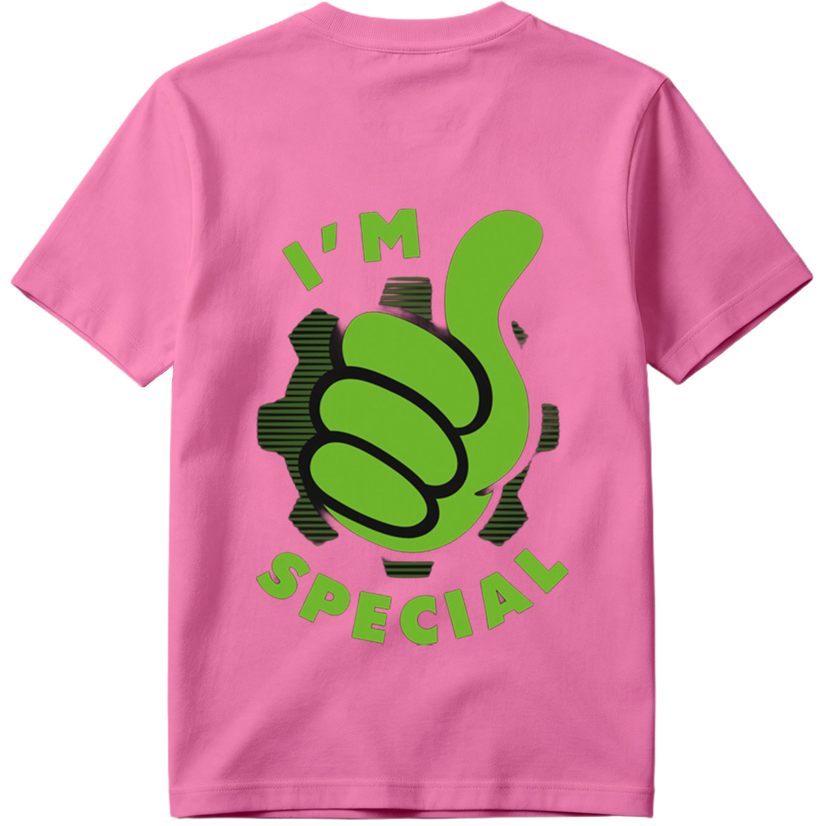 I'm Special - Green Thumbs Up Logo - Tee