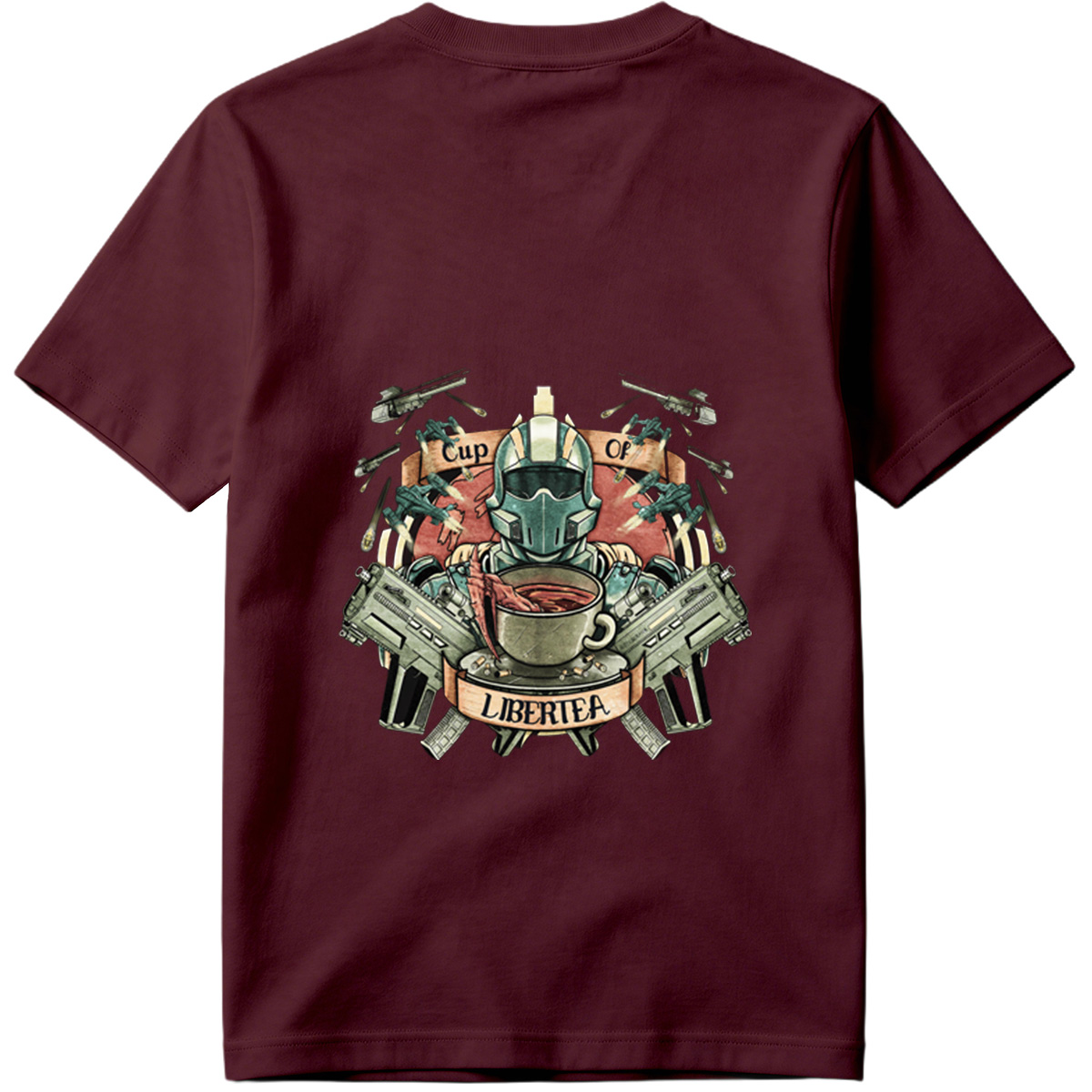 Cup of LiberteA: The Armored Tea Master - Tee