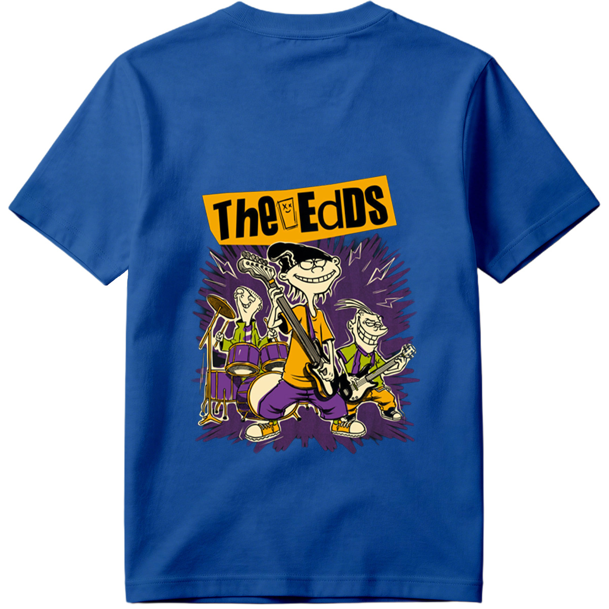 The Eds: Eddy, Ed, and Double D in Rock Band Action - Tee