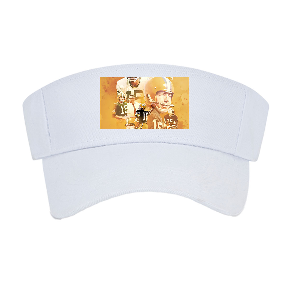 Bart Starr, Green Bay Packers Quarterback #15, Football Legend -  Visor cap