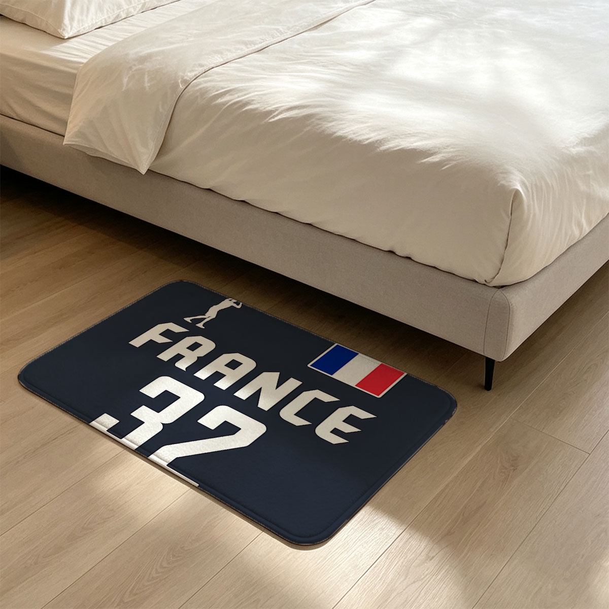 France Basketball Jersey #32 - Flannel floor mat