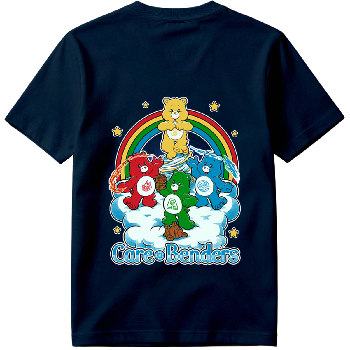 Care Bears and Avatar: The Last Airbender Crossover - Care Benders - Tee