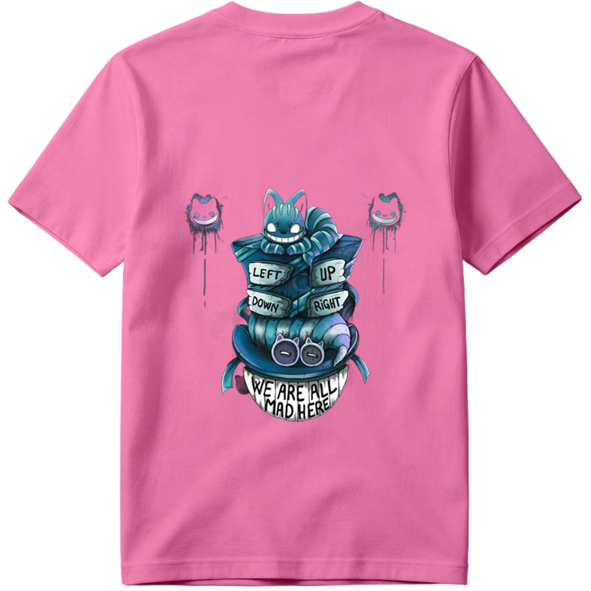 Cheshire Cat and Pokémon Fusion: We Are All Mad Here - Tee