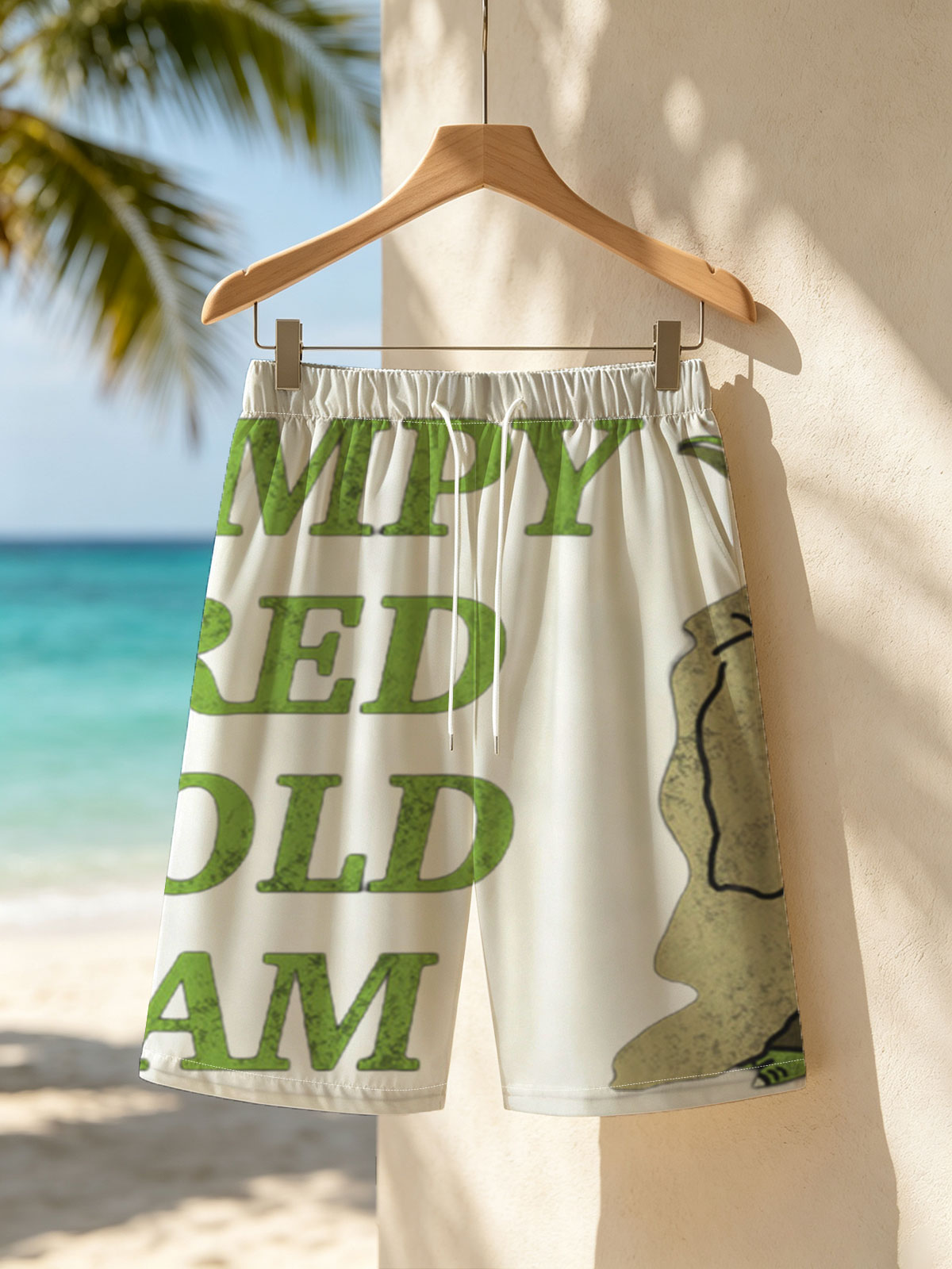 Yoda: Grumpy, Tired & Old I Am -  Beach shorts