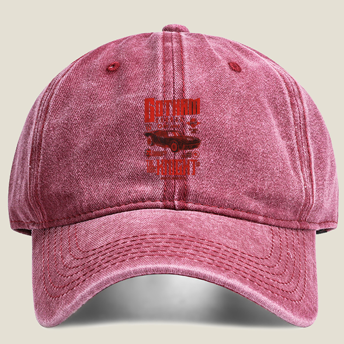 Gotham Garage: The Dark Knight Rises - Washed Denim - Baseball Cap
