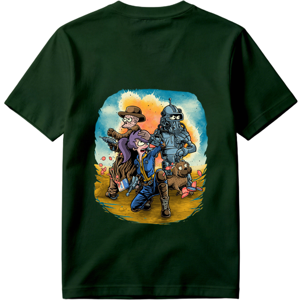 Futurama: Fry, Bender, and Leela Adventure - Tee