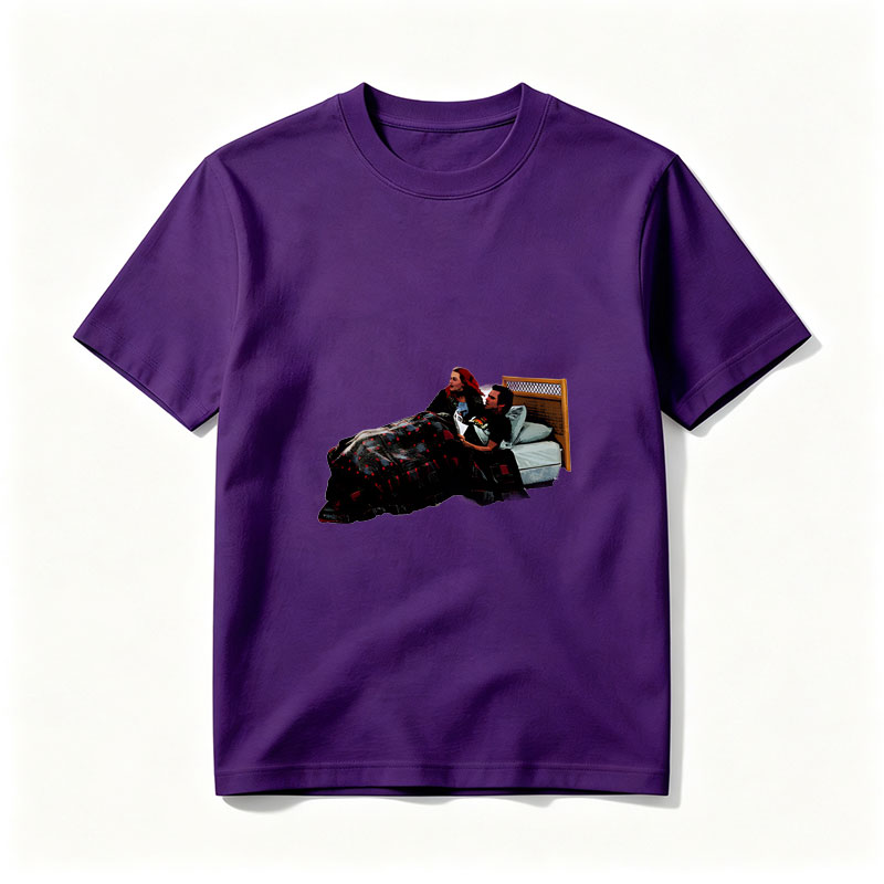 Couple in Bed Sharing a Moment - Tee