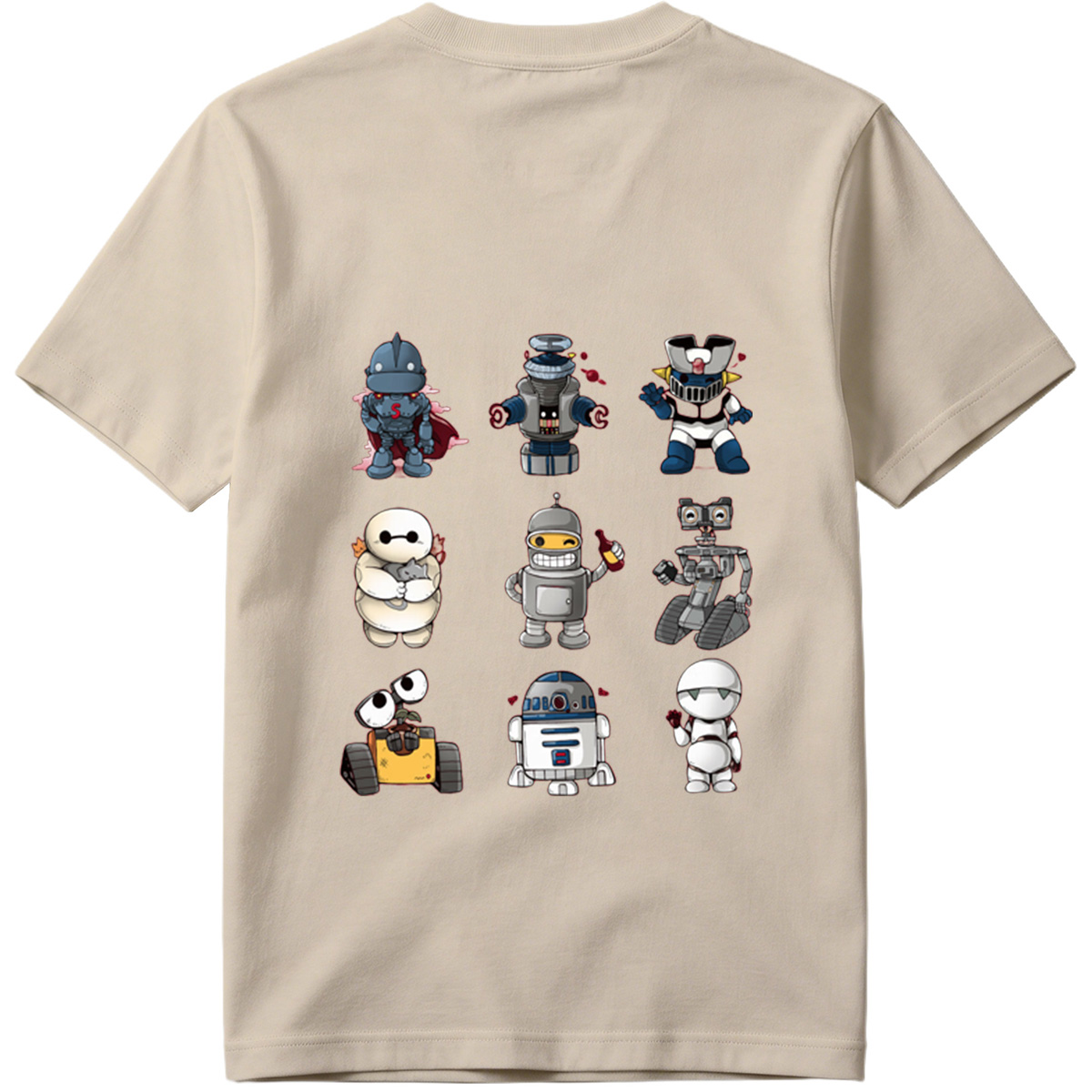 Cute Robot Characters Collection - Tee