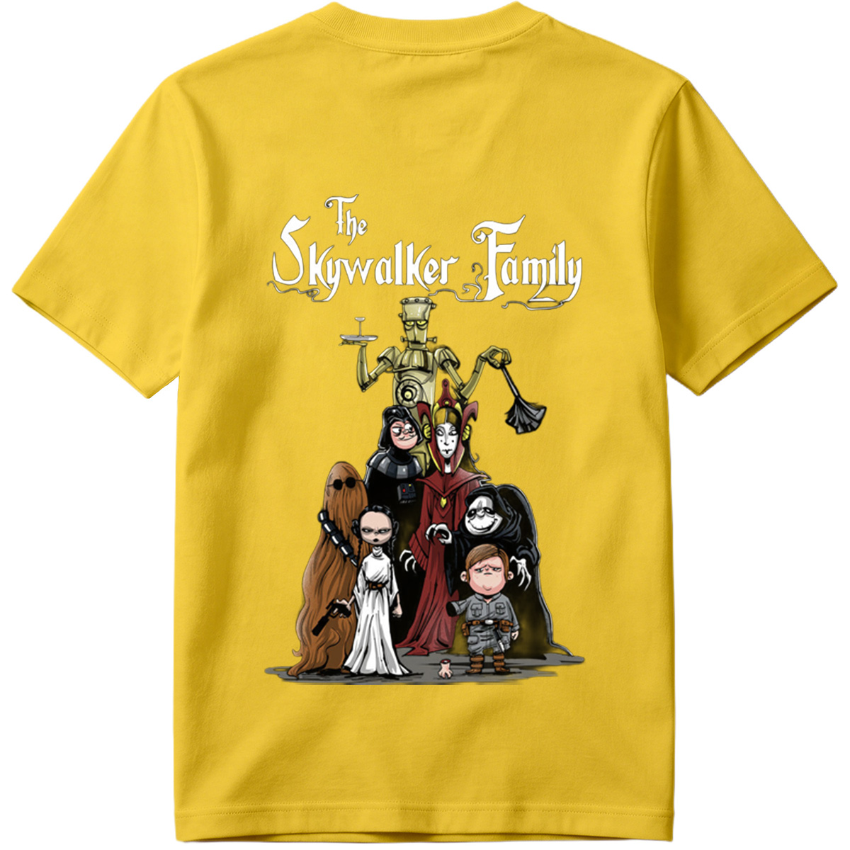 The Skywalker Family: Star Wars Characters Parody - Tee