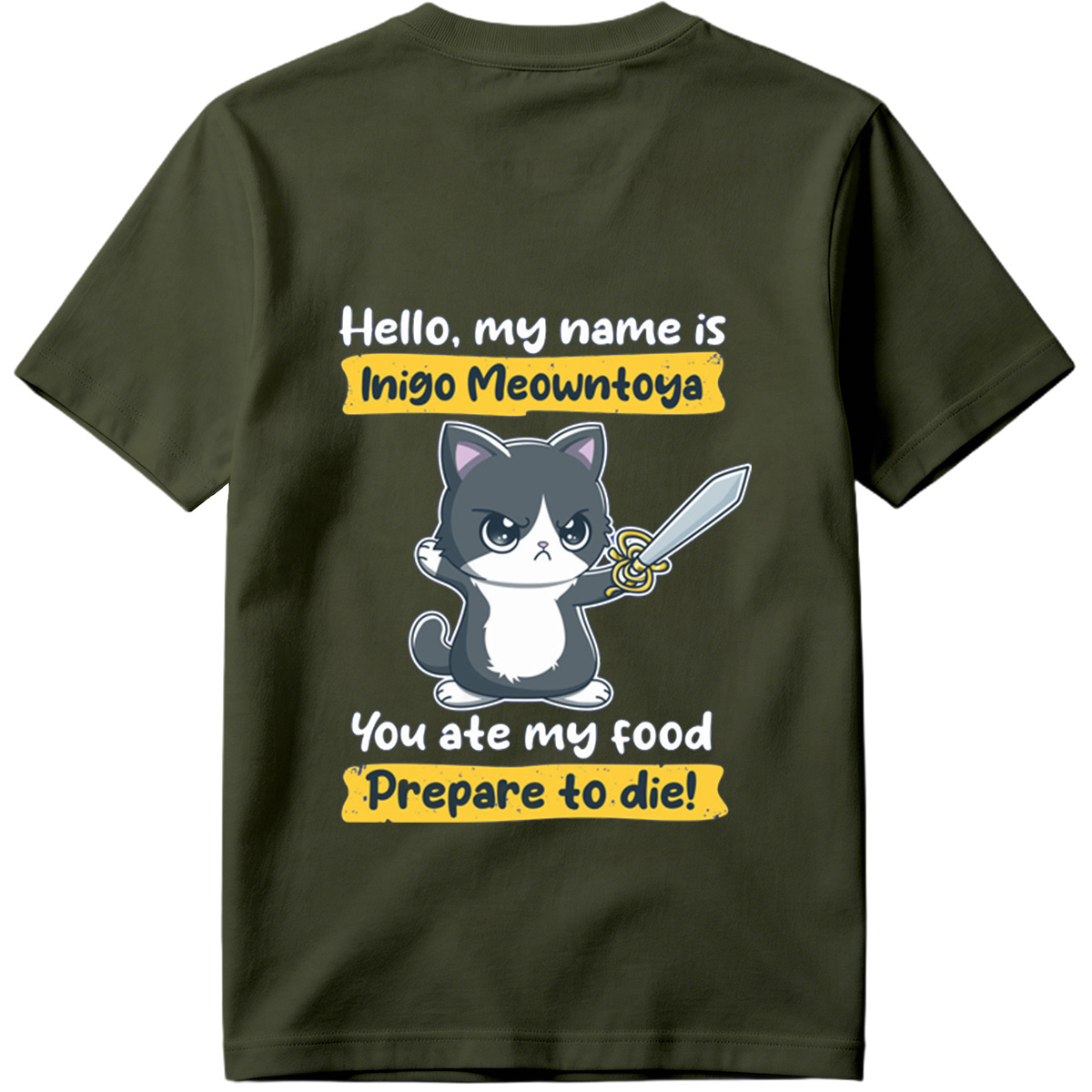 Inigo Meowntoya Cat with Sword: 