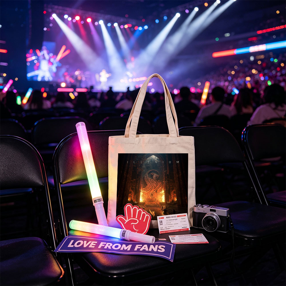 Illenium Cathedral of Fire and Flames with a Serpentine Dragon in the Center - Canvas tote bags
