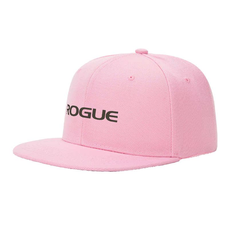 Flat Brim Baseball Cap Rogue Logo Print Streetwear Underground Skate Style Basketball Court Skate Park Urban Outfit for Skaters Rappers Streetwear Enthusiasts