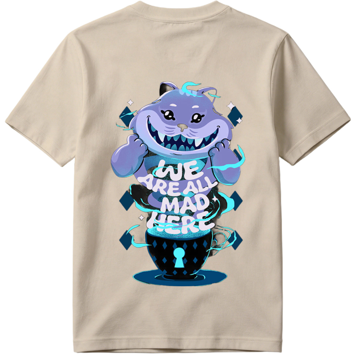 Alice in Wonderland - Cheshire Cat - Tee