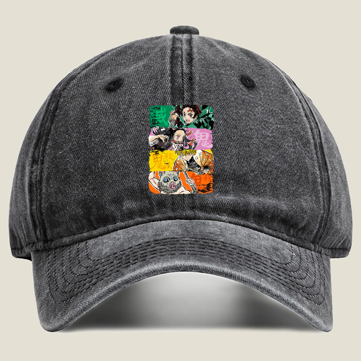 Demon Slayer: Tanjiro, Nezuko, Zenitsu, and Inosuke - Hat