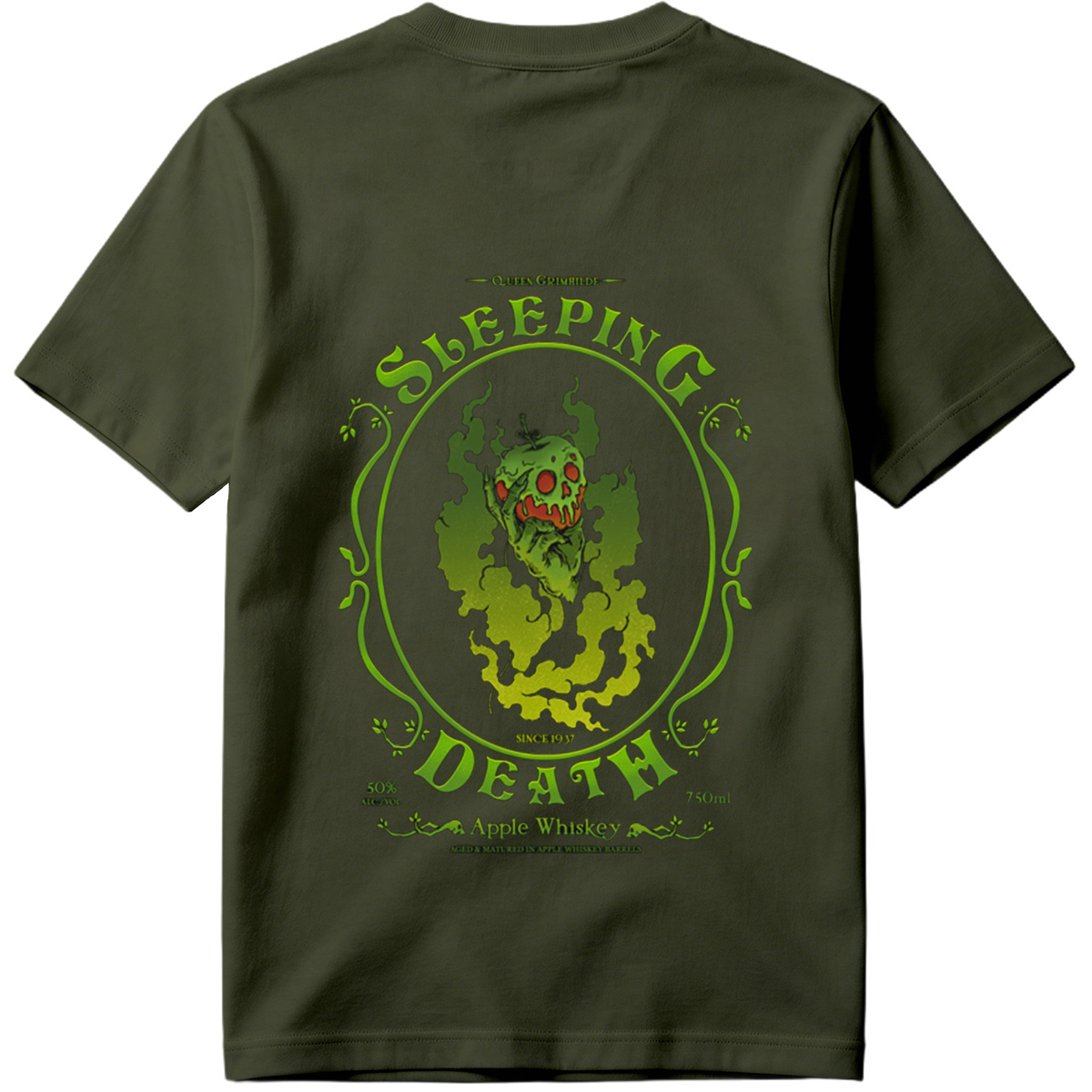 Sleeping Death Apple Whiskey - Queen Grimhilde - Tee