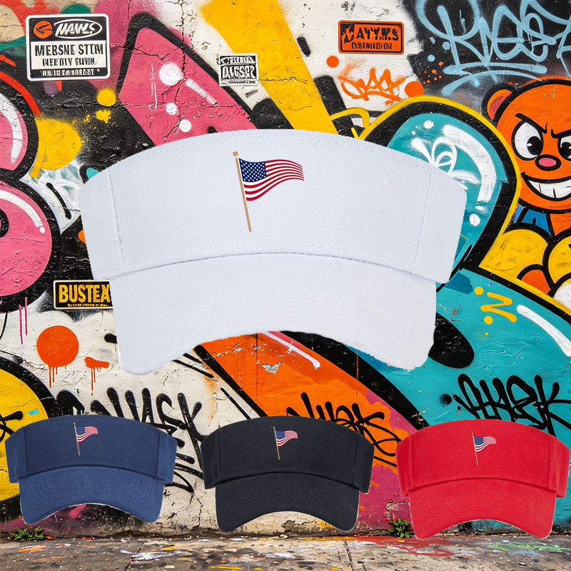 Unisex Classic Mesh Sun Hat with USA Flag Print and Stars Stripes Design – Lightweight Breathable Outdoor Cap for Men Women, Ideal for Beach Hiking Camping Travel, Perfect for Patriotic Events and Daily Wear