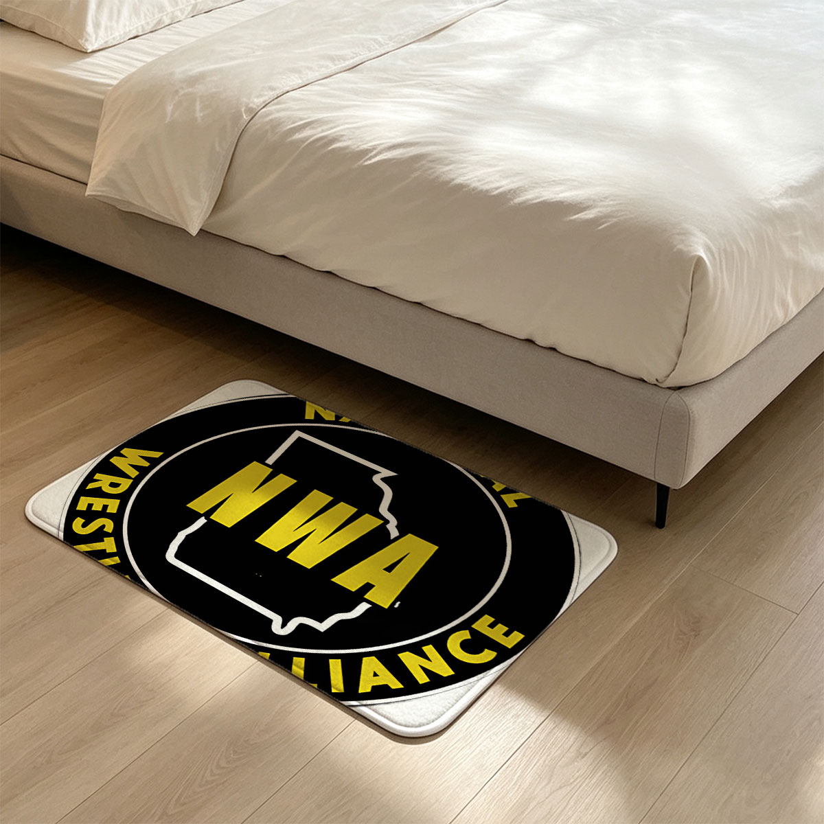 NWA National Wrestling Alliance Logo - Flannel floor mat