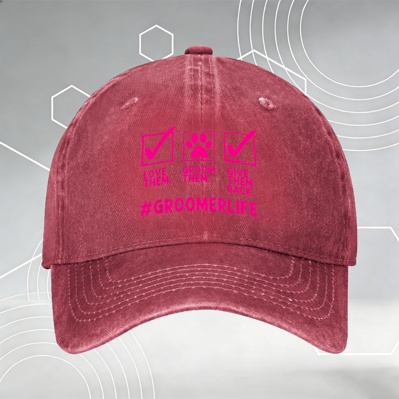 New Baseball Cap with Cute Penguin Print and 
