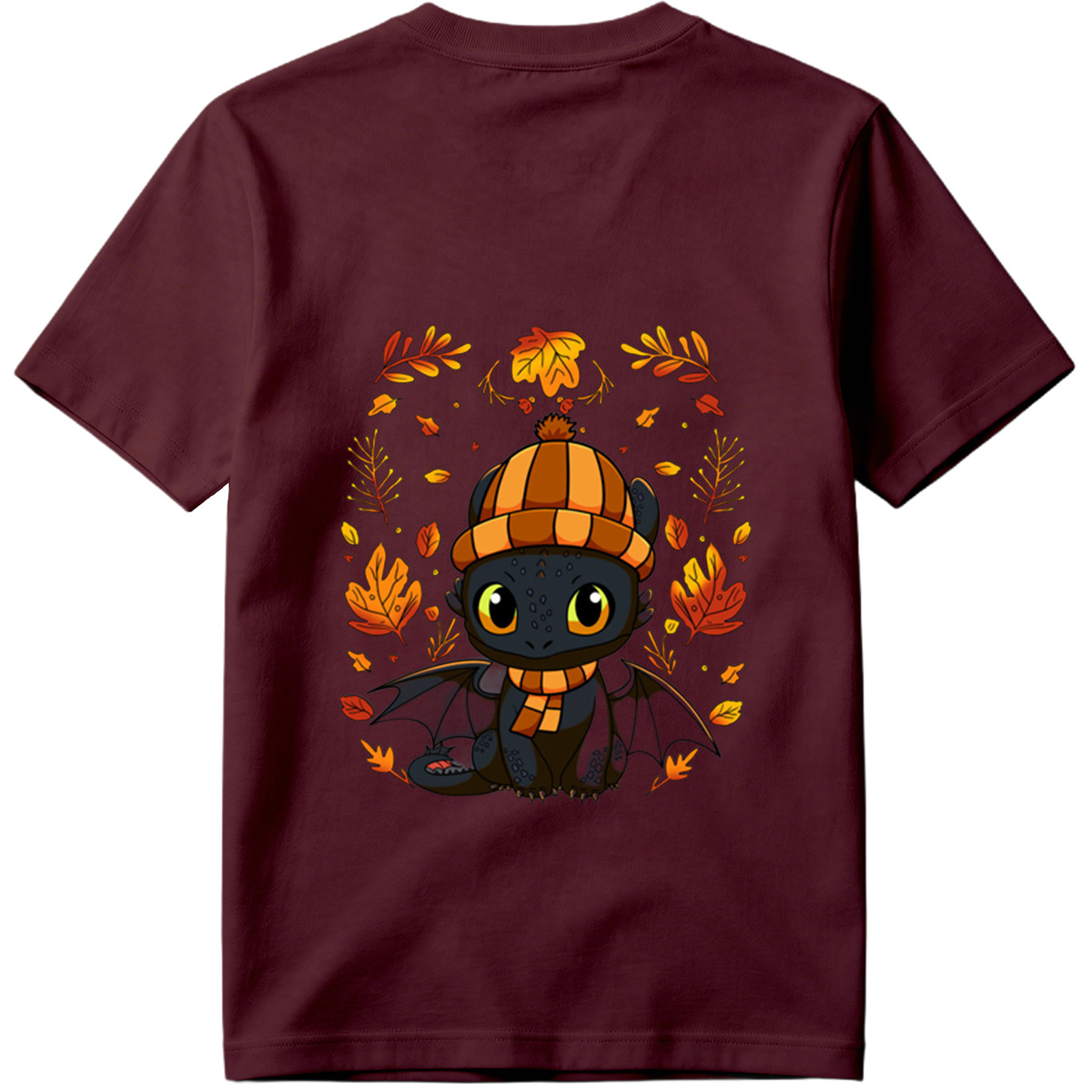 How to Train Your Dragon: Toothless in Autumn Attire - Tee
