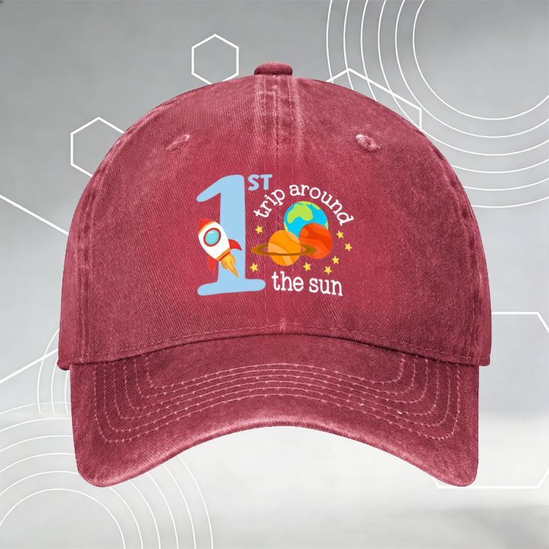 New Boat Waves Sun Rays Lake Days Printed Baseball Cap Unisex Adjustable Hat for Outdoor Summer Activities Men Women