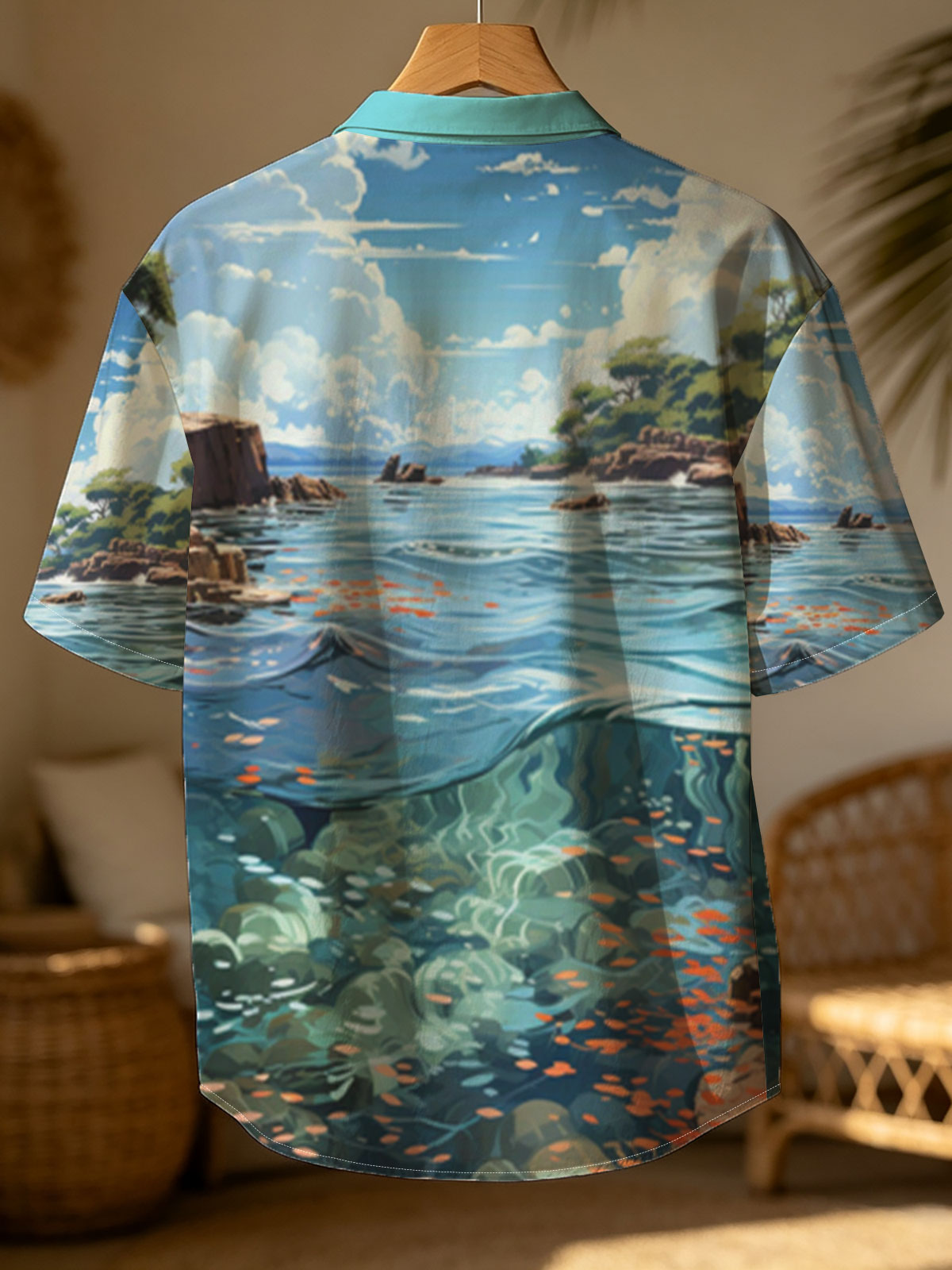 Crystal Clear Waters and Sky Reflections -  Shirt