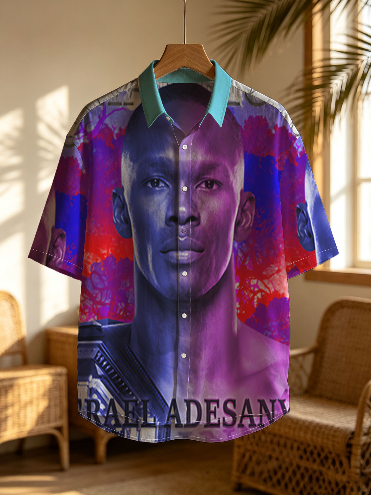Israel Adesanya Champion UFC Fighter Portrait -  Shirt