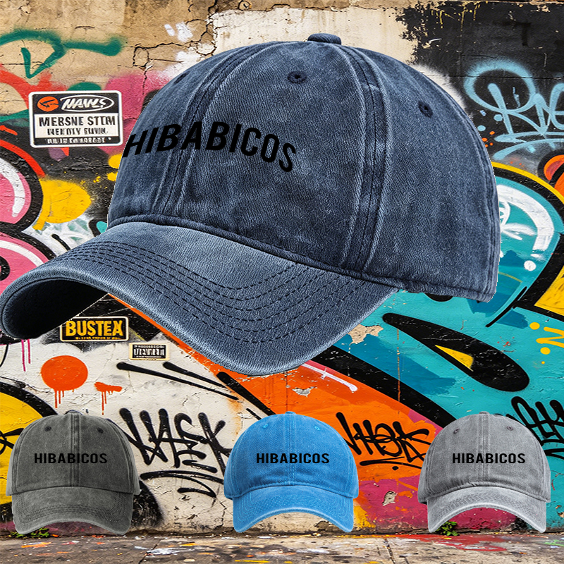 Unisex Classic Washed Cap with 