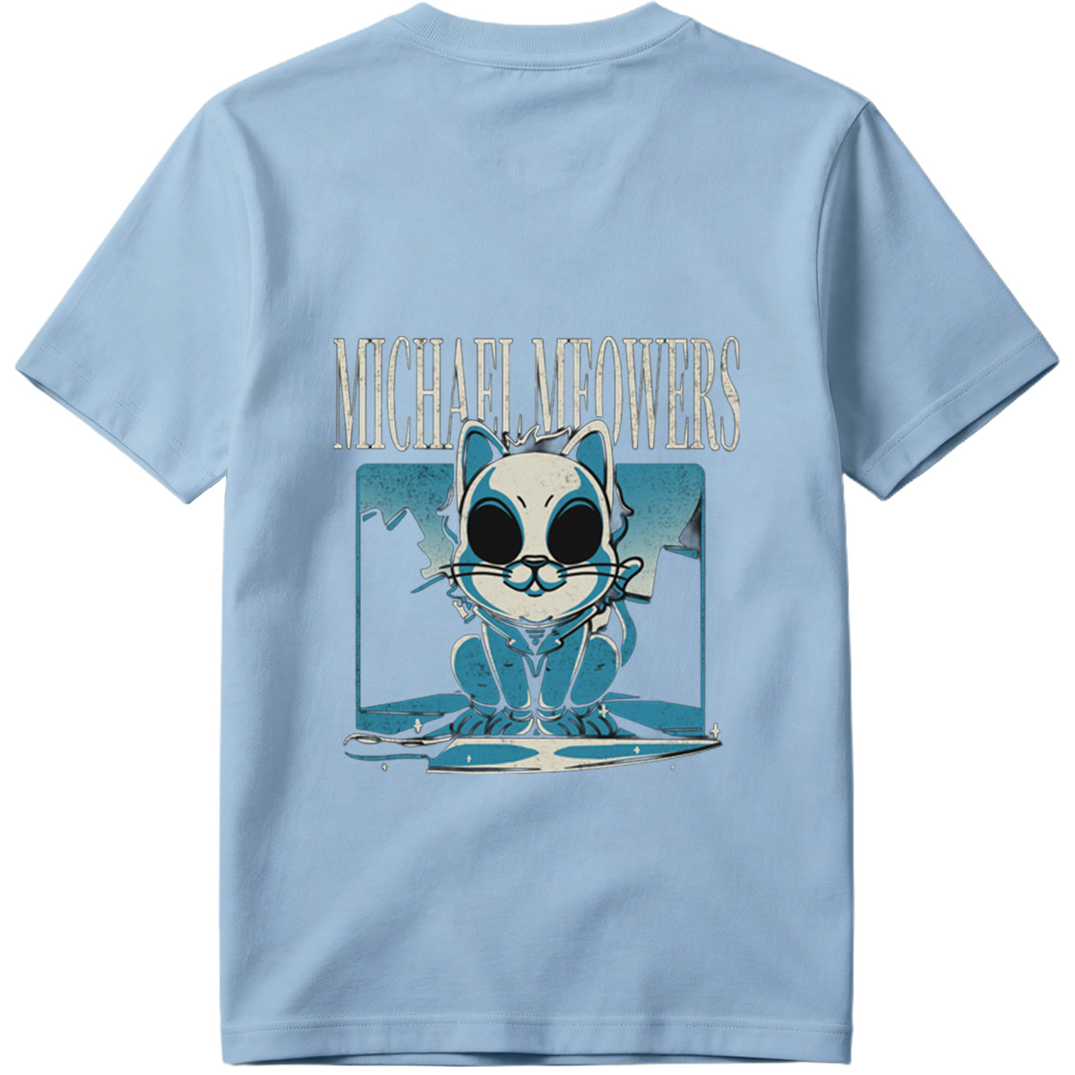 Michael Meowers Cat Character Design - Tee