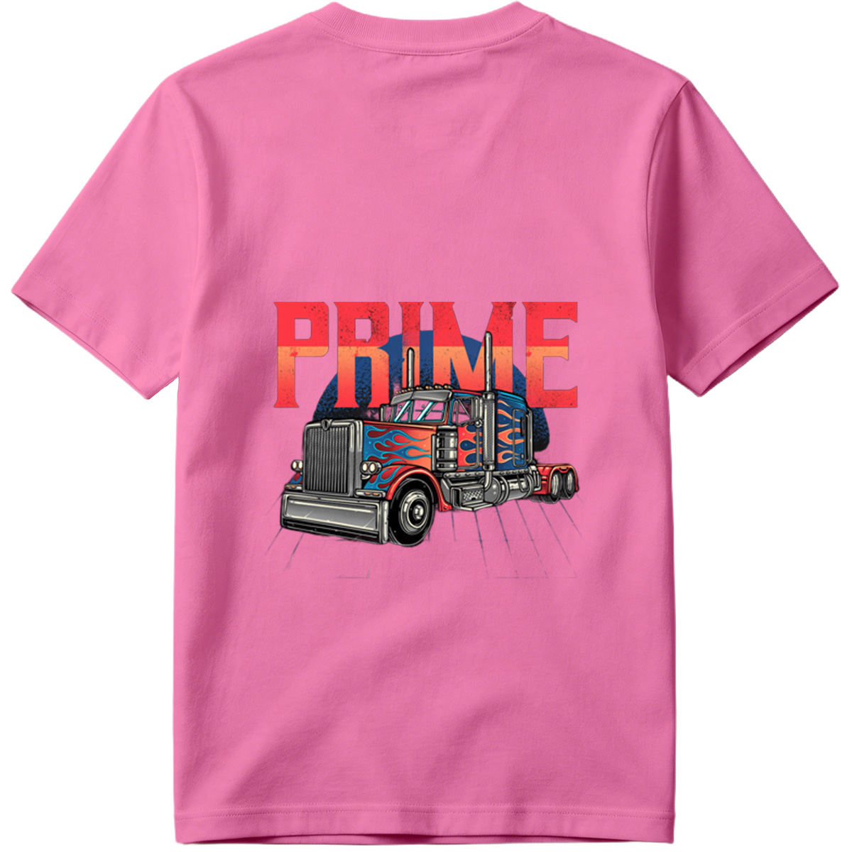 Prime Transport Service - Optimus Prime Truck Design - Tee
