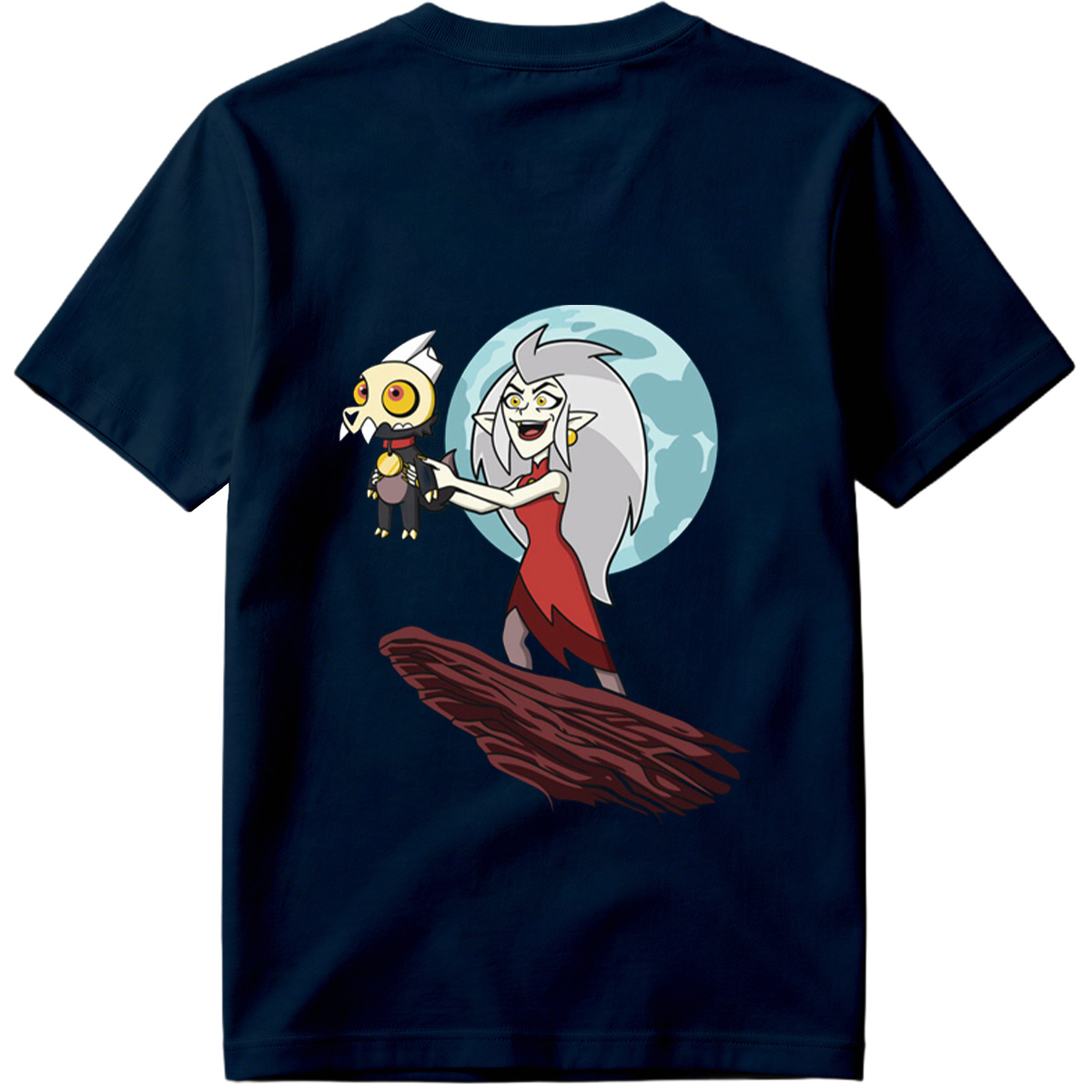 Lilith and King in Moonlight - Tee