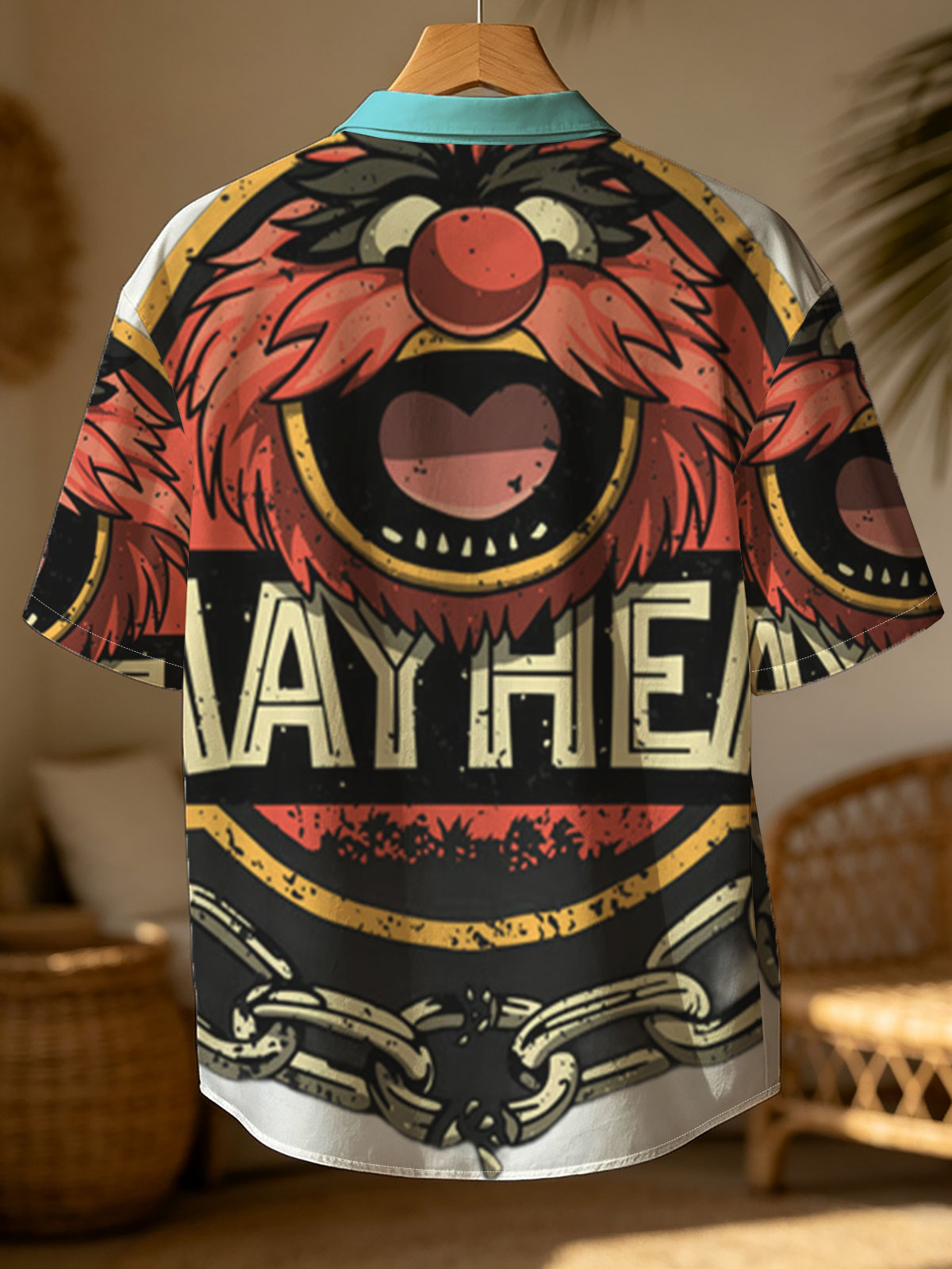 Animal from The Muppets: Mayhem Logo -  Shirt