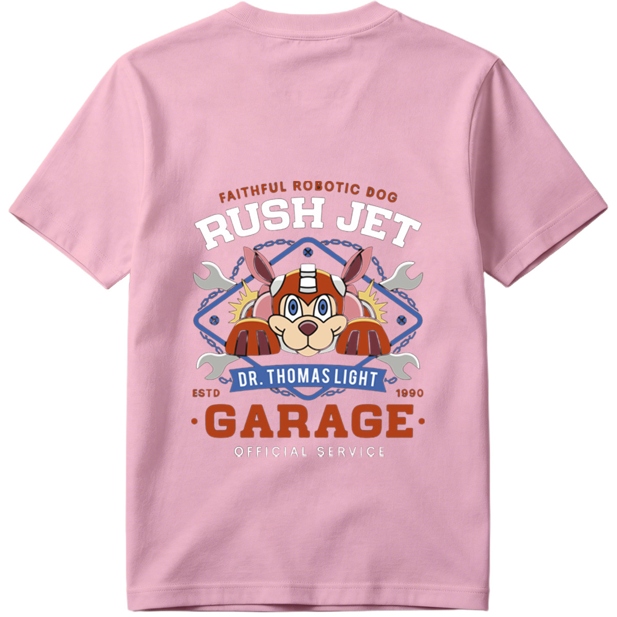 Rush Jet: Dr. Thomas Light Garage Official Service - Tee